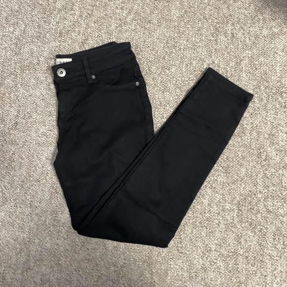 DL1961 Emma Black Denim/Power Legging, 27 - Picture 1 of 4